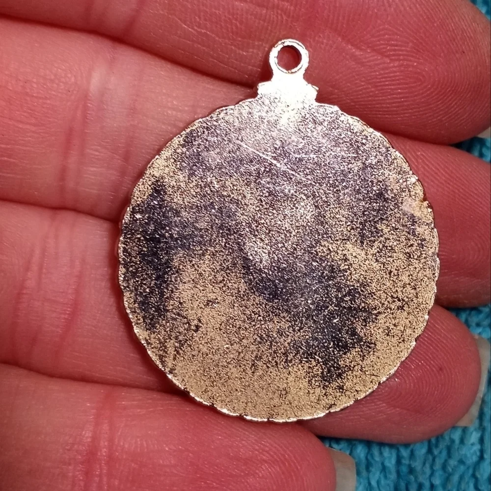 Gold and Silver Pendant Vintage American Indian Relief Council